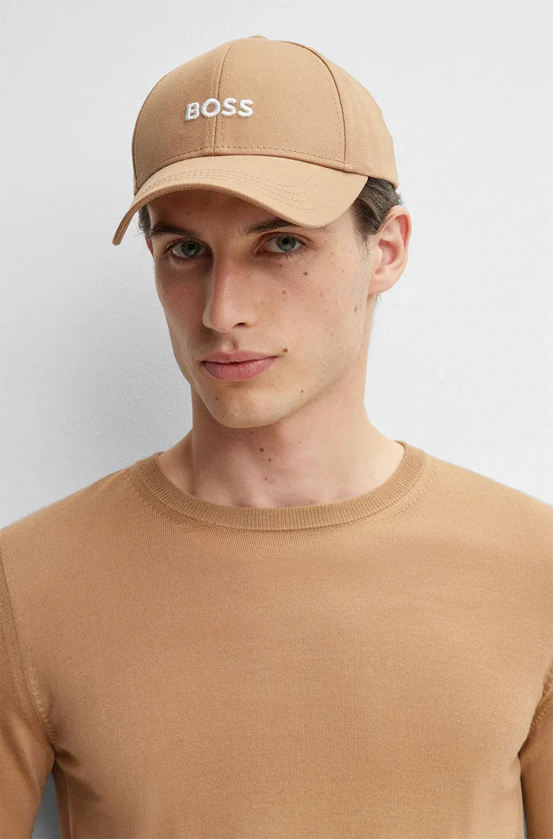 Boss Zed Cap In Beige - Image 3