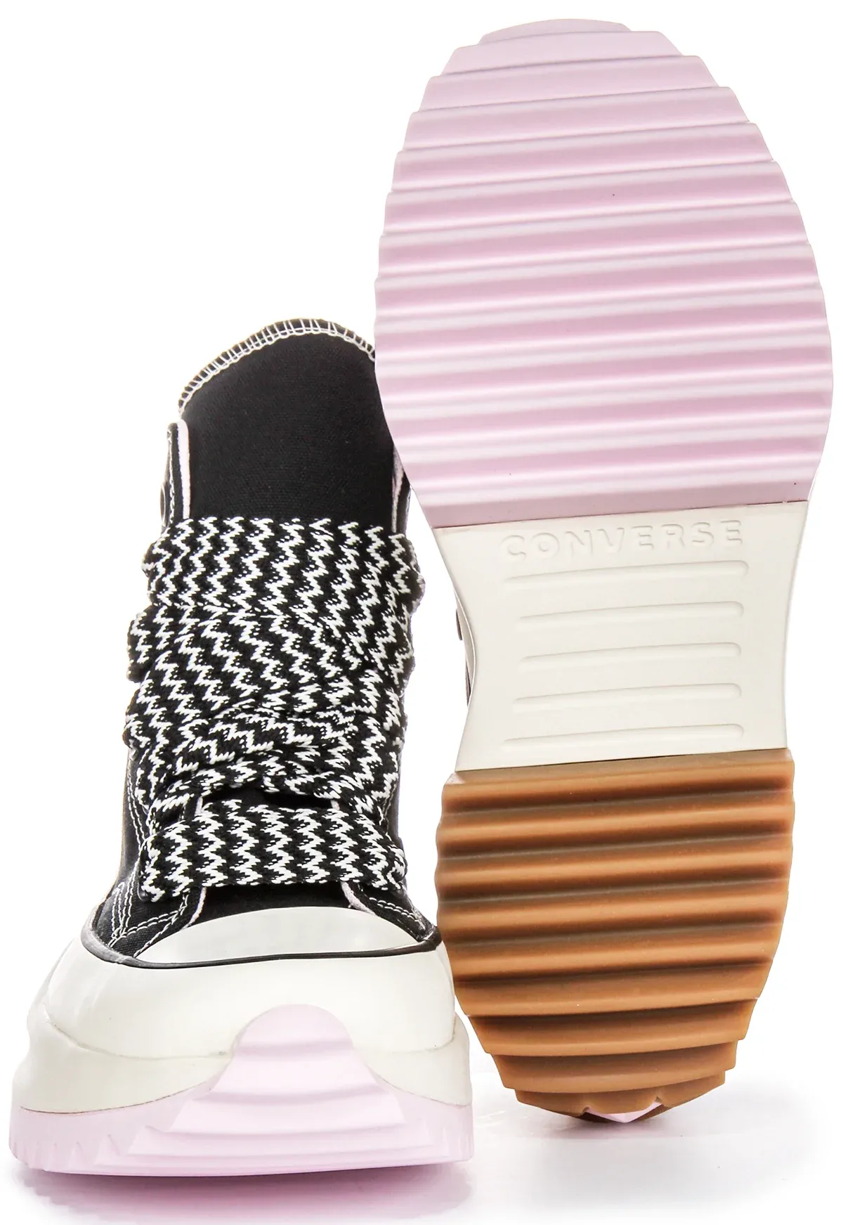 Converse Runstar Hike A10435C In Black Pink - Image 5