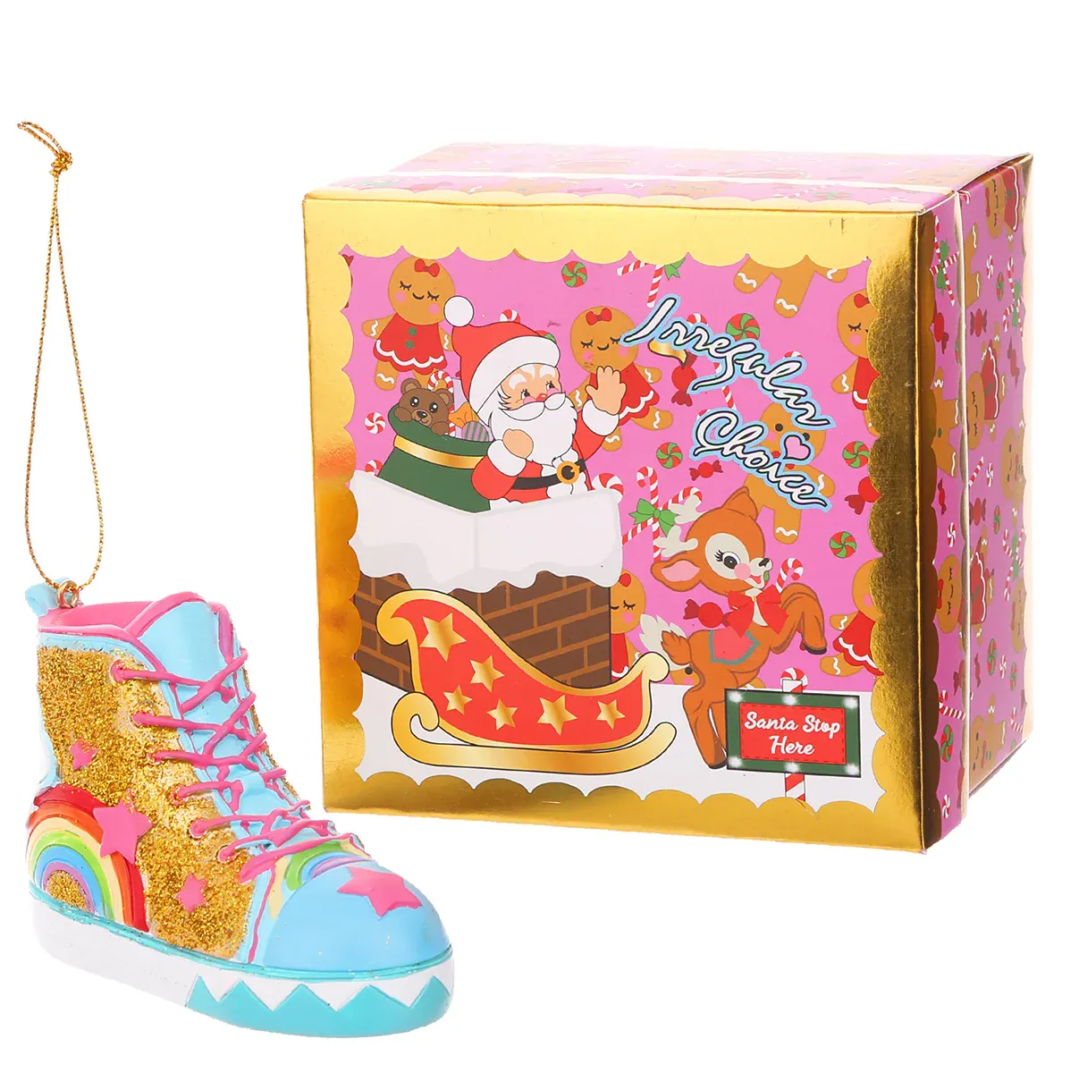 Irregular Choice Its Always Suny In Blue Multi Christmas Decoration - Image 4