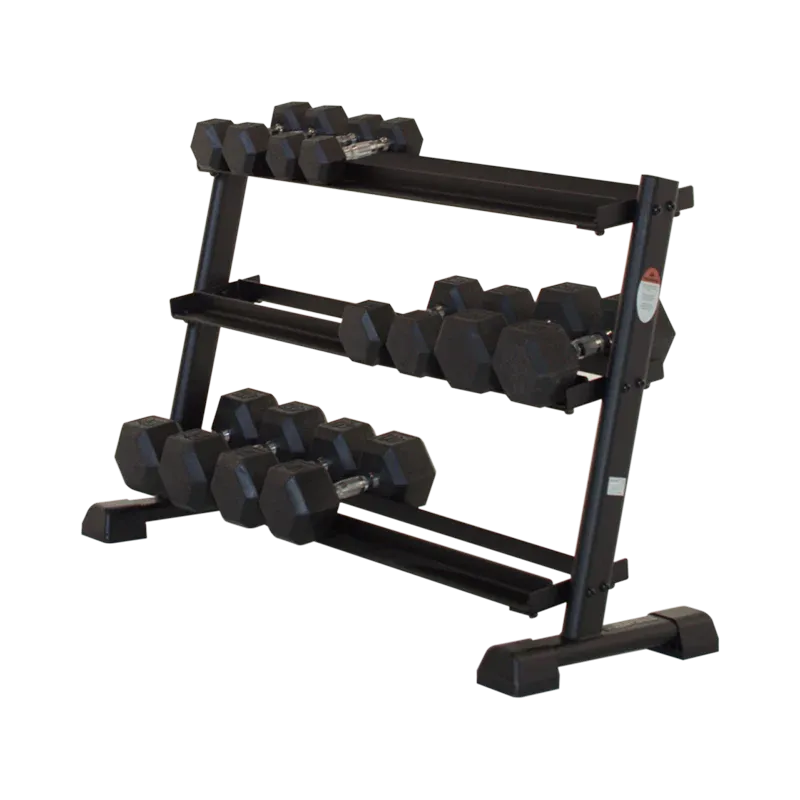 INSPIRE 3 TIER DUMBBELL RACK - Image 2