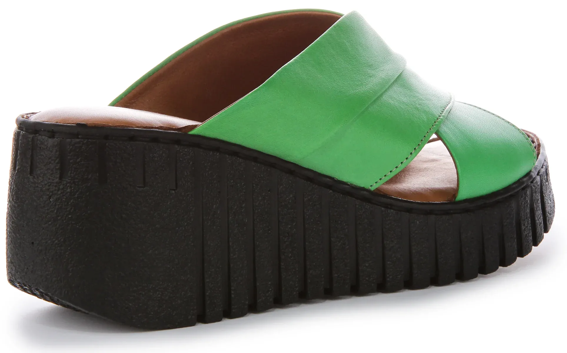 Justinreess England Camile Soft Footbed In Green For Women | Secret Sale - Image 3
