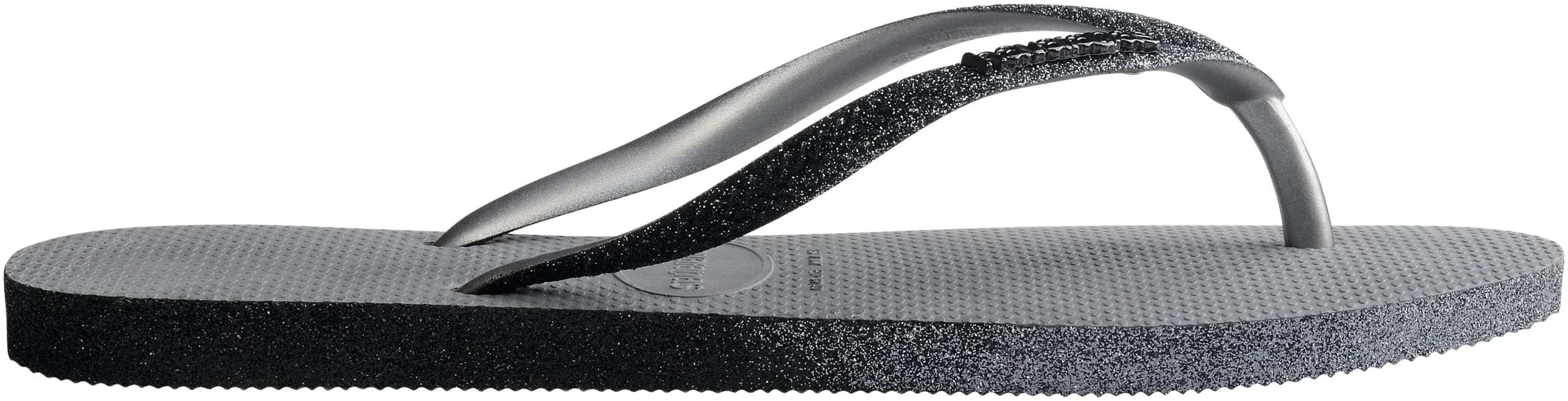 Havaianas Slim Glitter Metalic In Grey For Women - Image 2