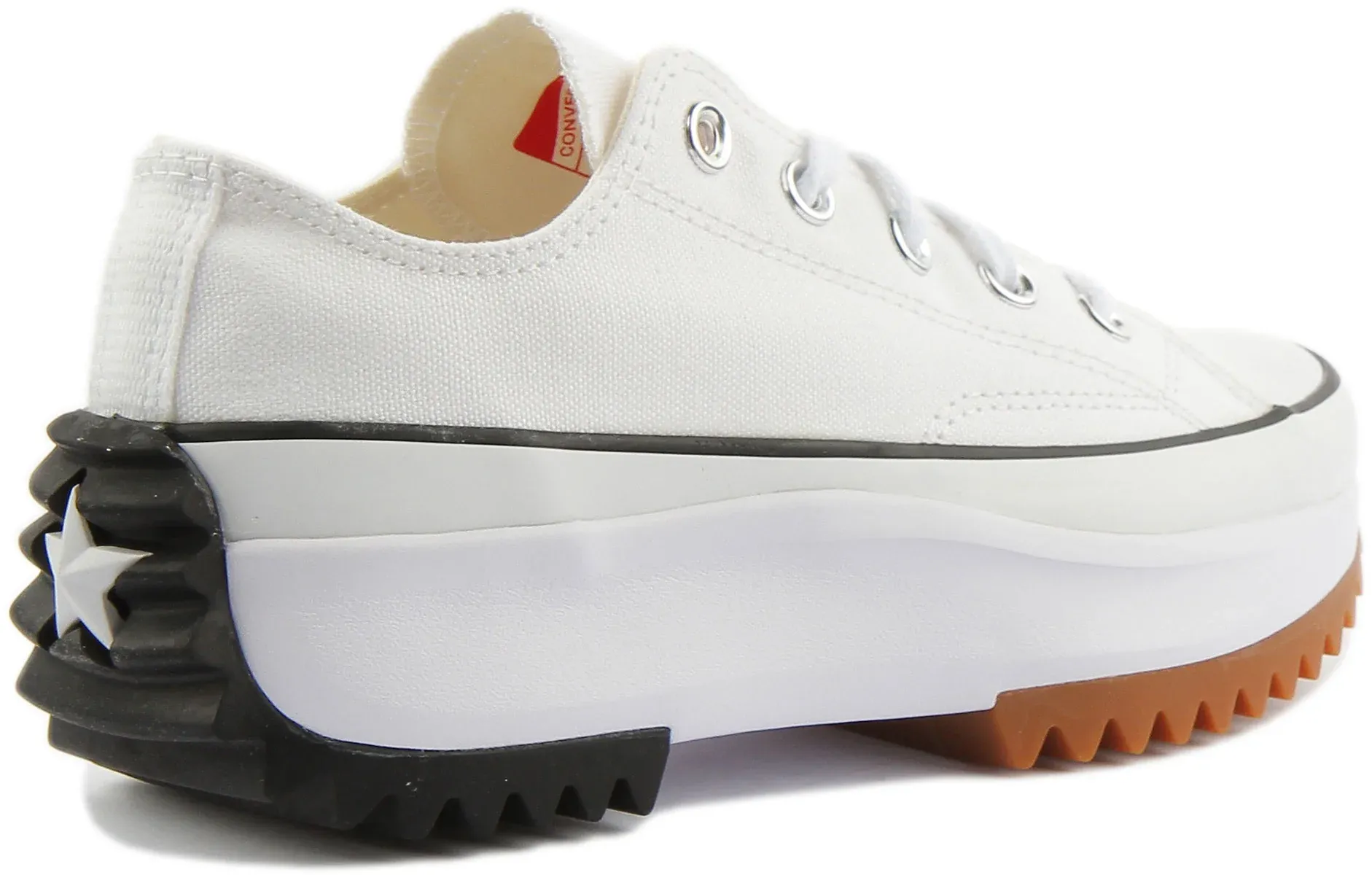Converse 168817 Run Star Hike Trainers In White - Image 3