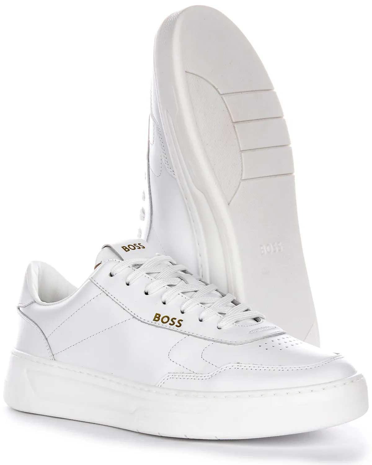 Boss Baltimore Tennis In White For Men - Image 5